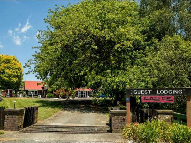 Redwood Lodge Bed And Breakfast Otorohanga Exterior photo